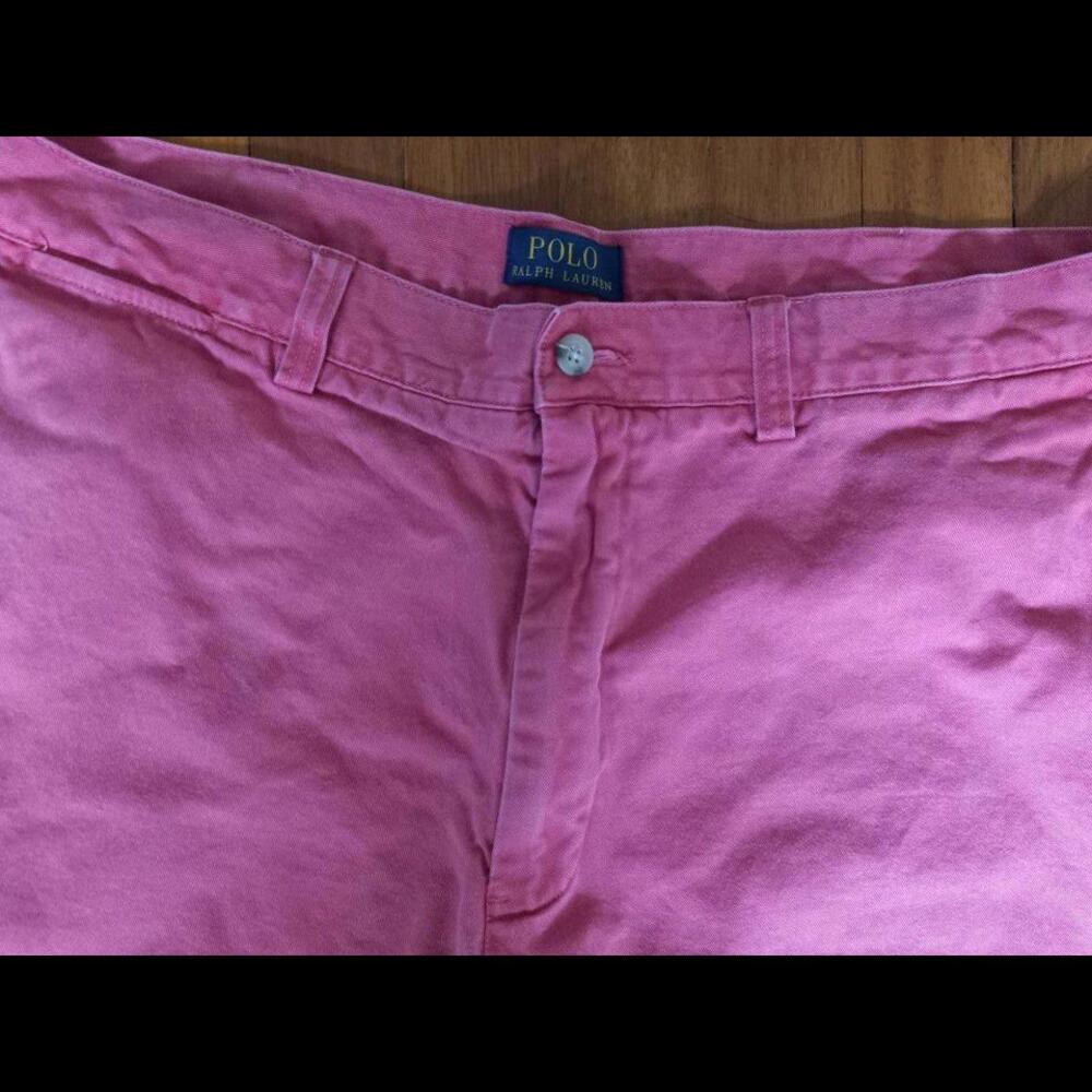Red Polo Ralph Lauren Chinos Men's Shorts 38"
